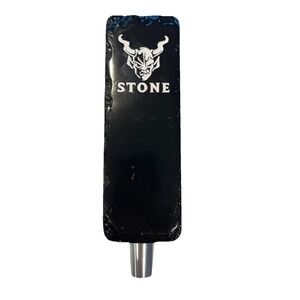 Stone Brewing Company Black Beer Tap Handle Knob Bar